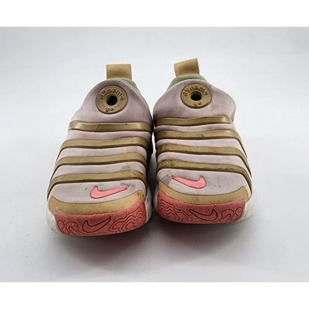 Nike Dynamo Go‎ Low Toddler Sneaker Shoes Pink Foam Sesame DH3437-600 Size 10.5C