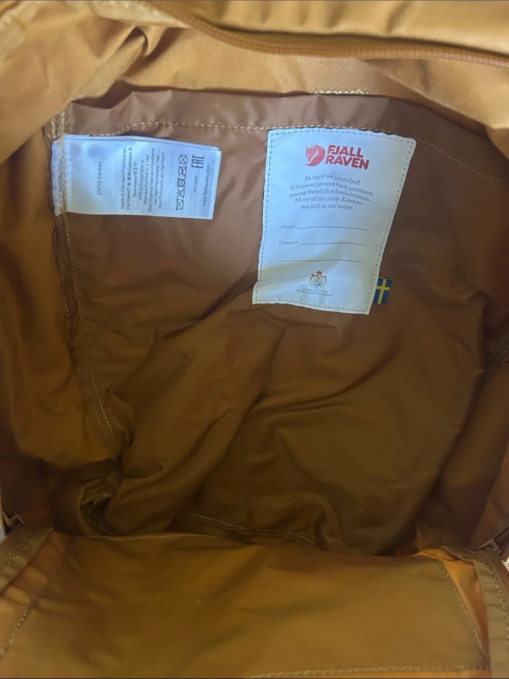 Fjallraven durable kånken
