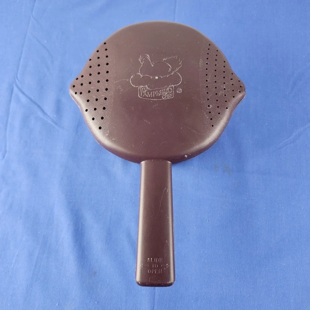 Vintage Pampered Chef Covered‎ Micro-Cooker 4 Cups #2775 Maroon Burgundy USA