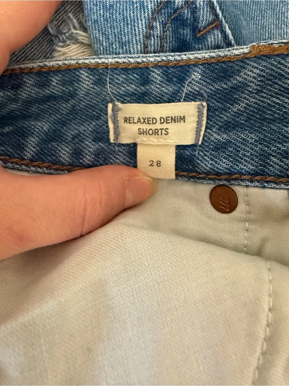 Madewell classic high
