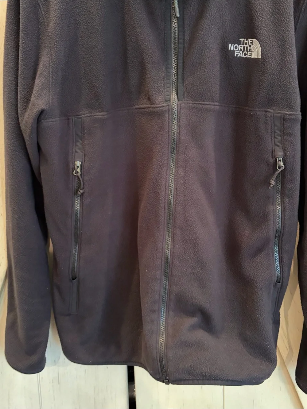 The North Face face black