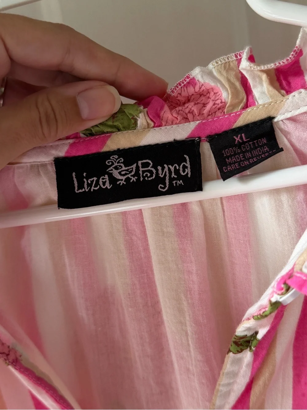 Liza Byrd easy ruffle