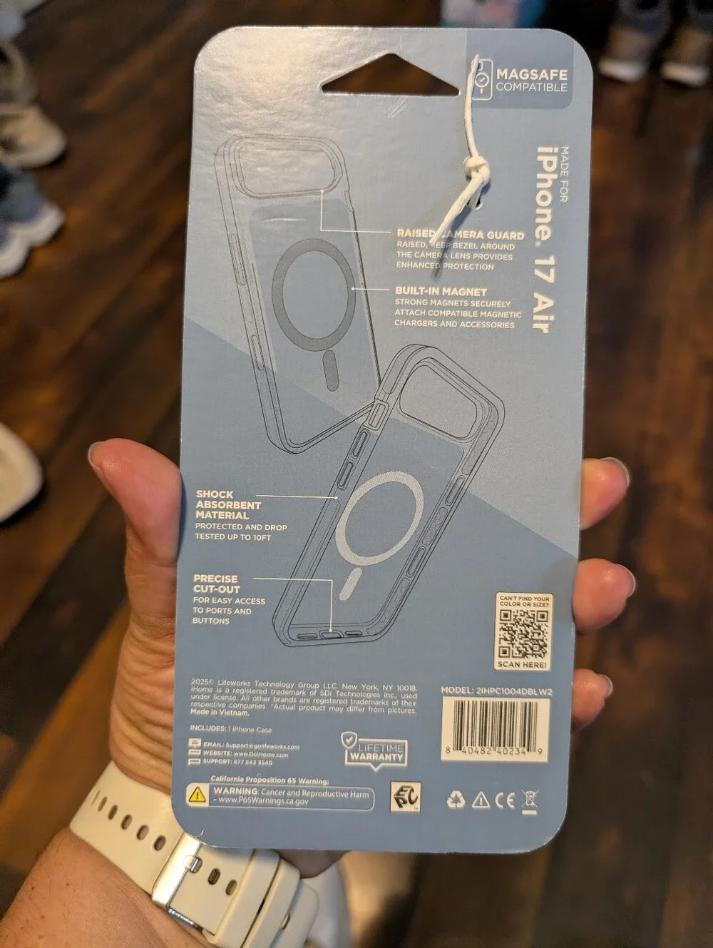 iHome blue iphone