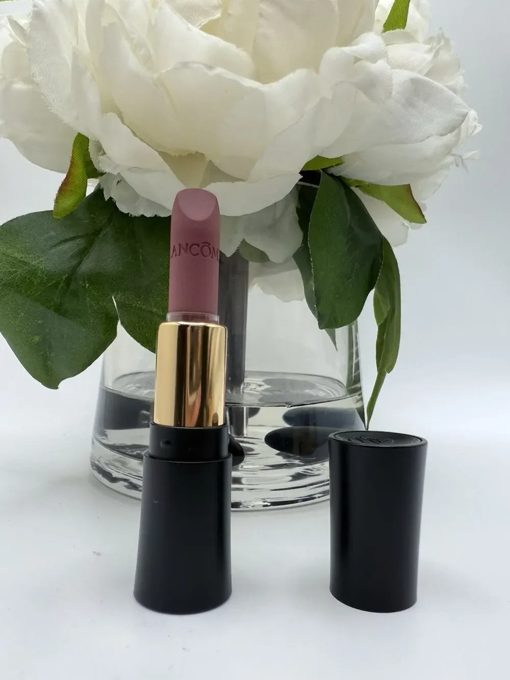LANCOME L'Absolu Rouge Drama Matte Lipstick 321 Rosemania Travel Size NEW 2025