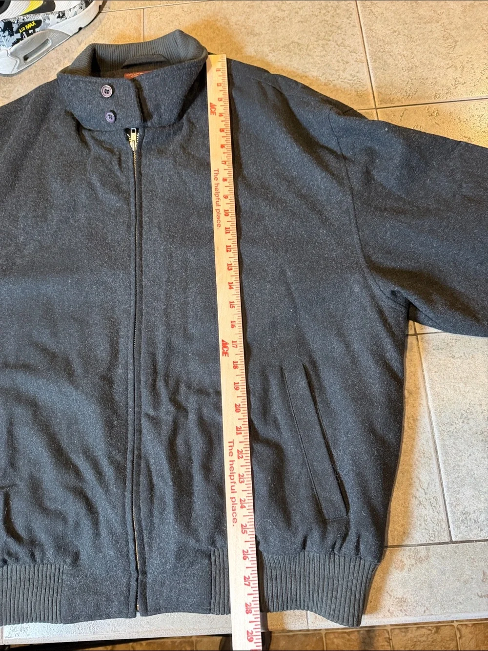 Nordstrom jacket wear gray