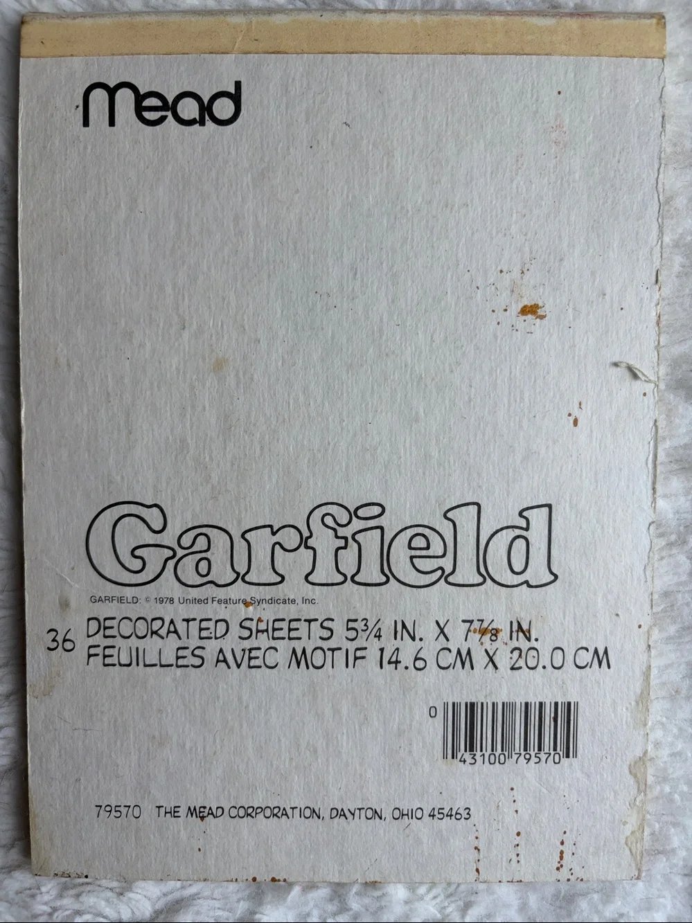 Garfield classic artwork