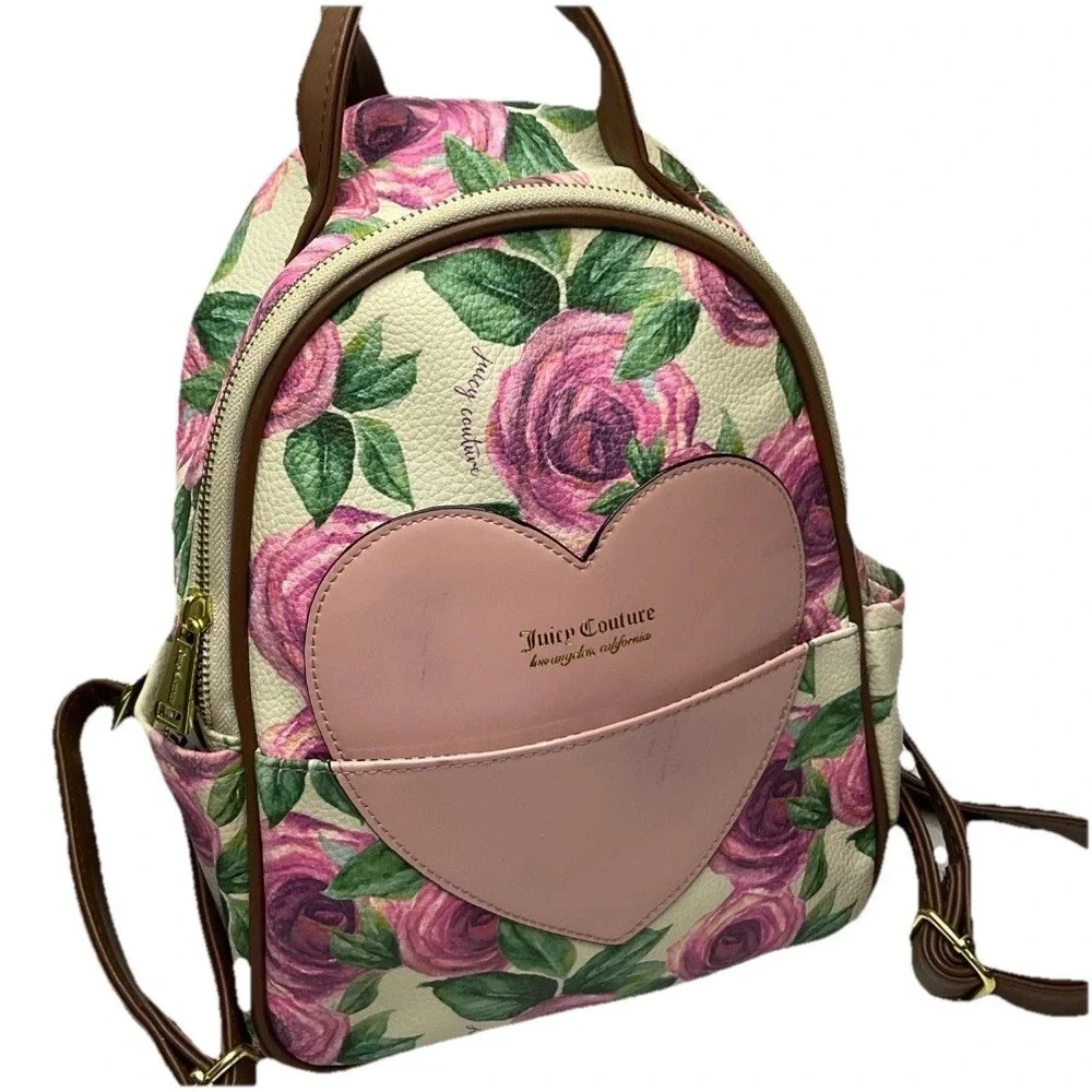 Juicy Couture Whole Lotta Love Backpack Moody Garden Cream