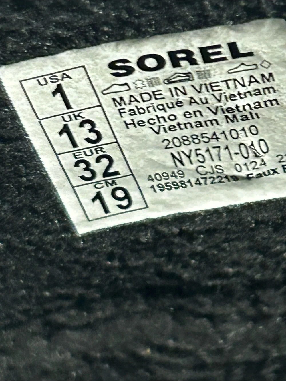 Sorel cozy shearling