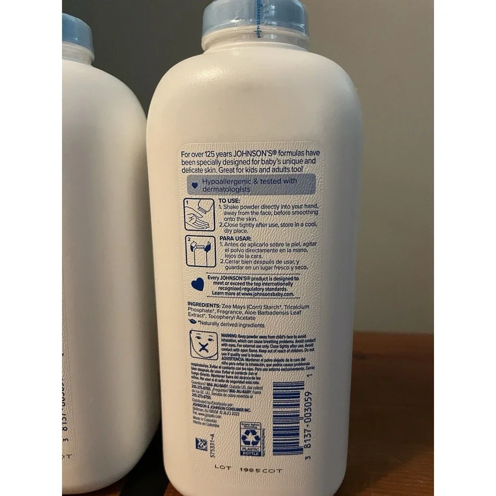 Johnson & Johnson baby oz aloe