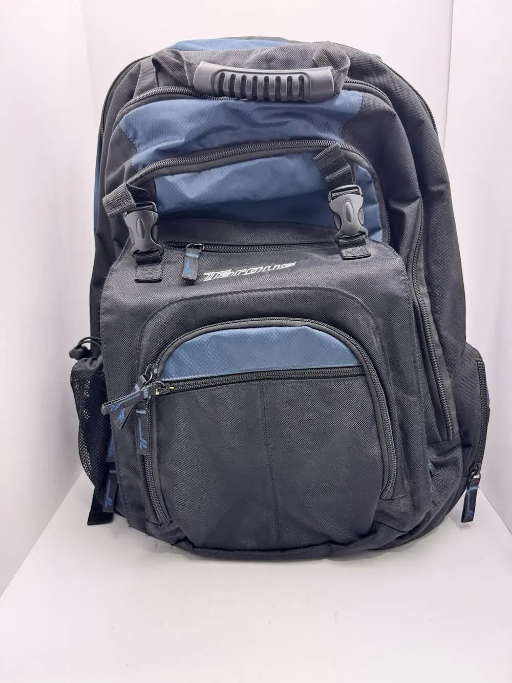 Targus TXL617 XL 17” Laptop Backpack Black Blue Computer Travel Bag