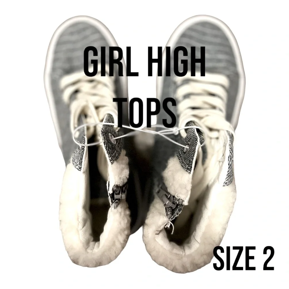 Girl High Tops || Size‎ 2Y