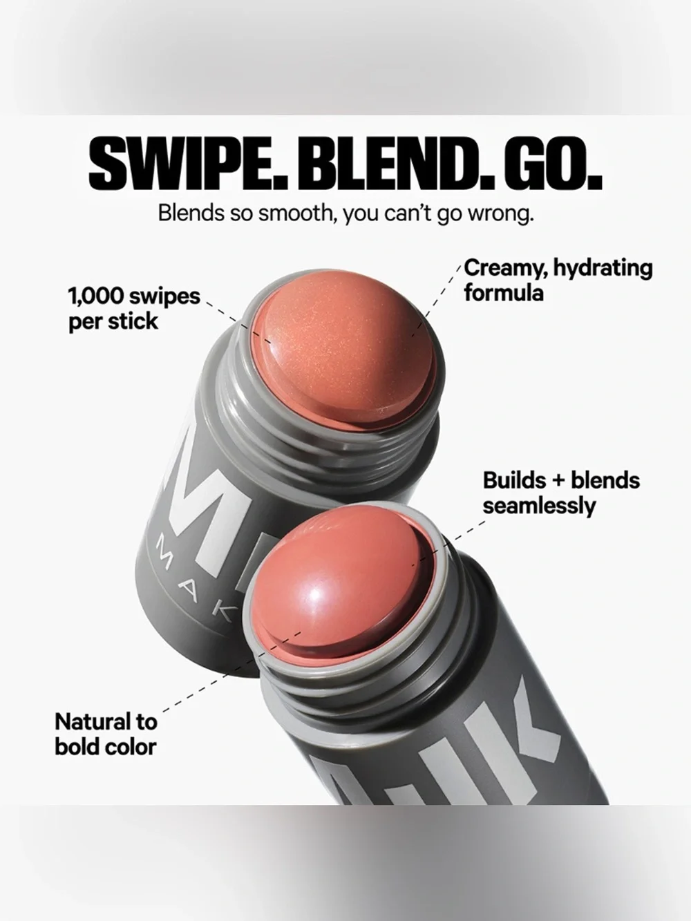 Milk Makeup dusty rose