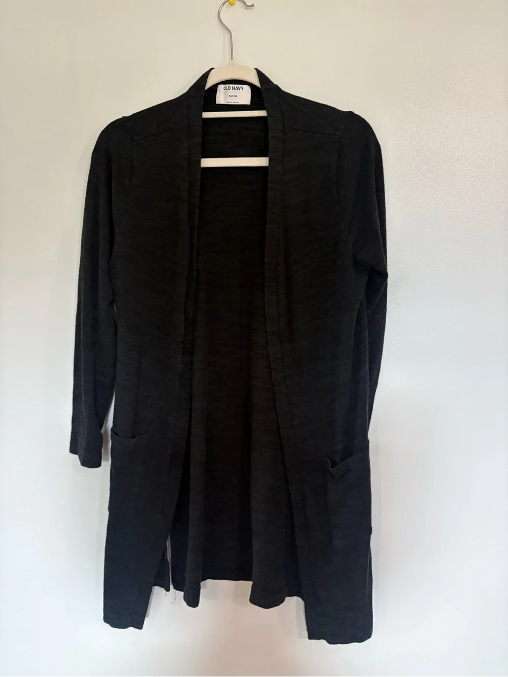 Old Navy Black Open-Front Cardigan Sweater