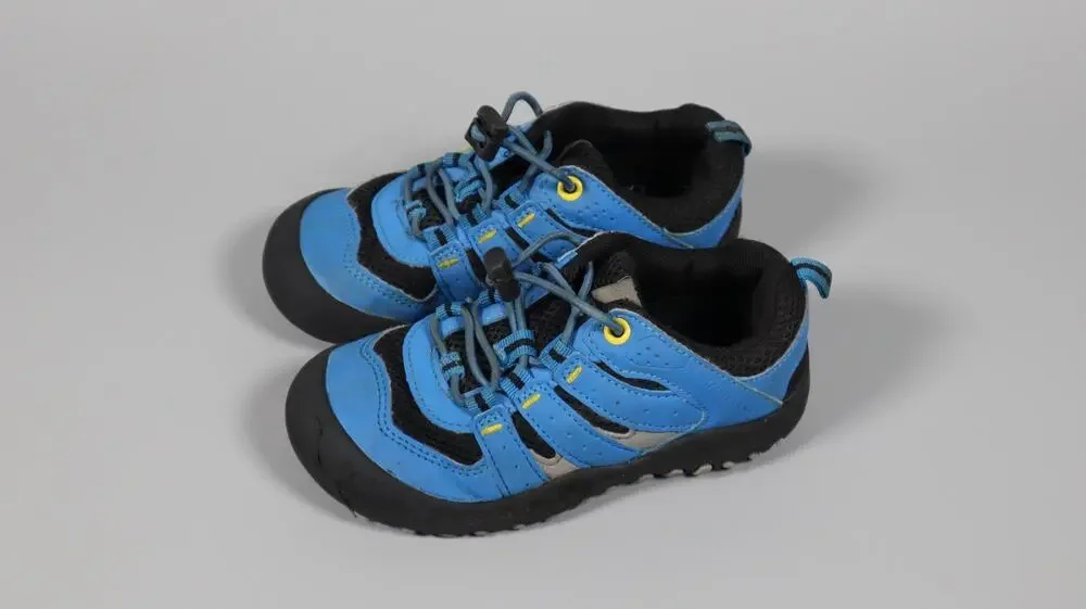 Mishansha Kids Hiking Shoes Blue Black Outdoor Trekking Sneakers Little Kid