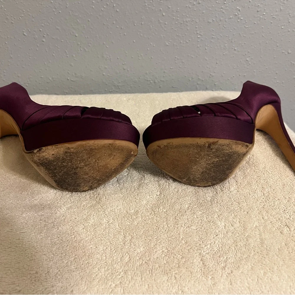 Dior purple platform