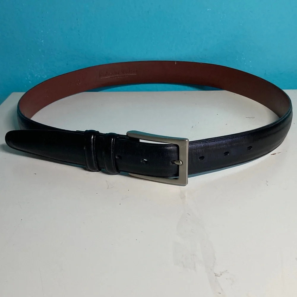 Roberto Villini black leather
