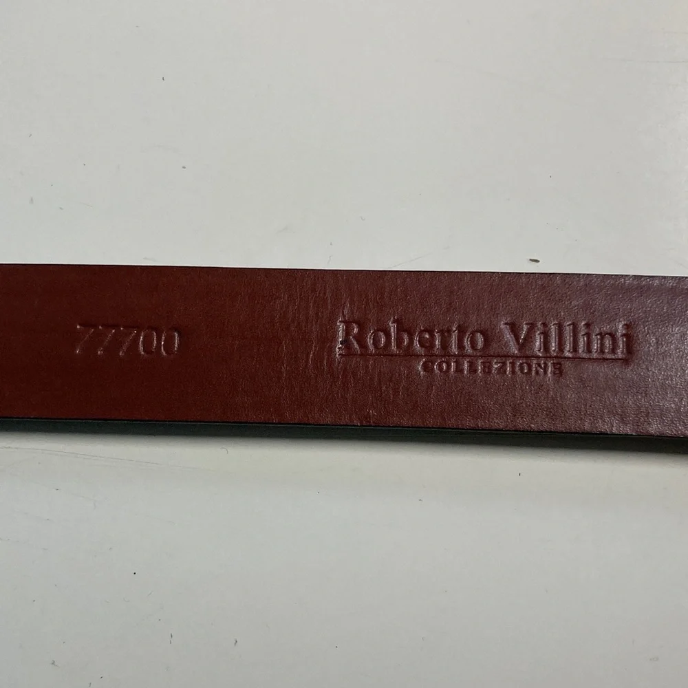 Roberto Villini black leather