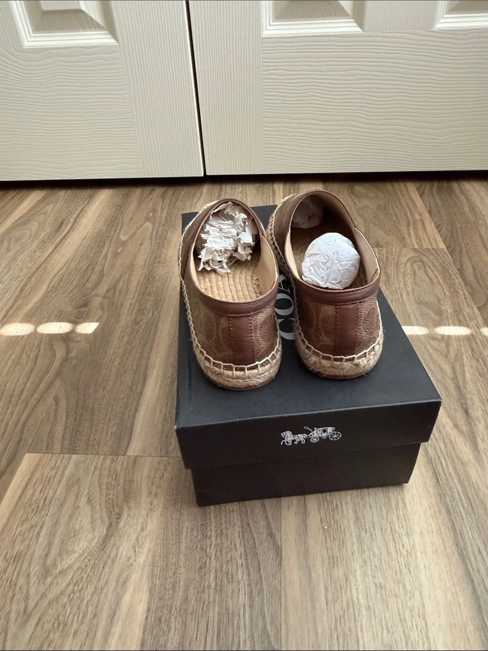 Coach espadrille slip