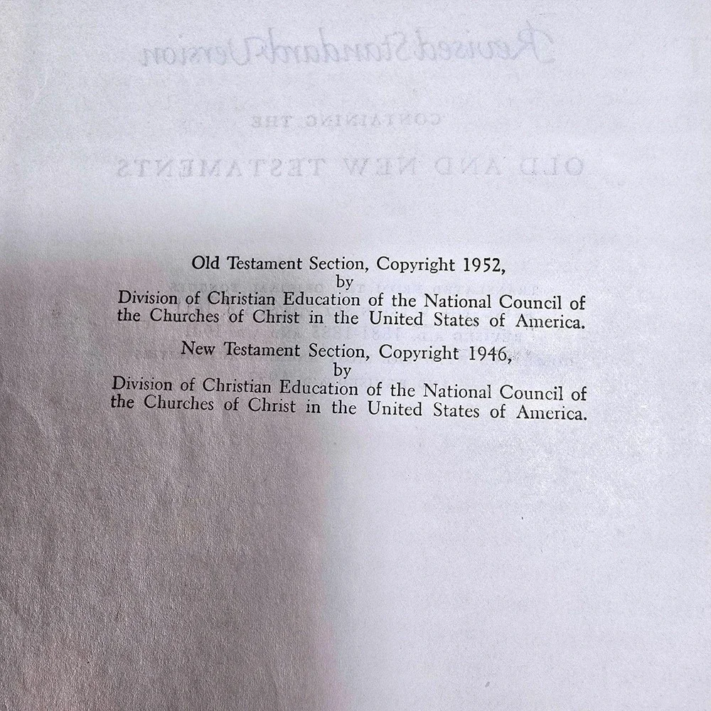 1953 Holy Bible 1953 thomas