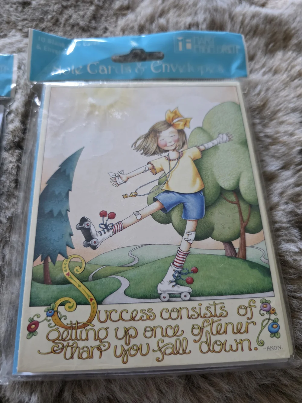 Mary Engelbreit packs mary