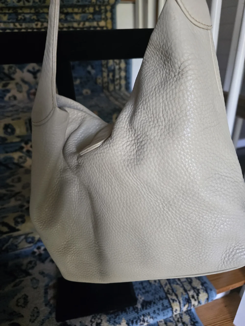 Dooney & Bourke cream leather