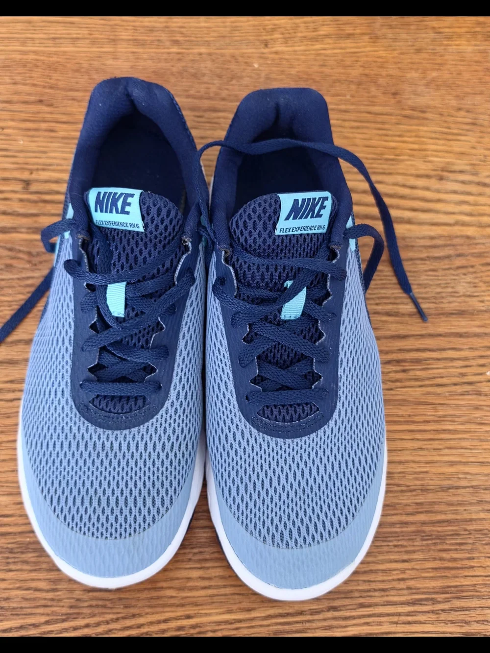 Nike Women's Blue Mesh Running Shoes