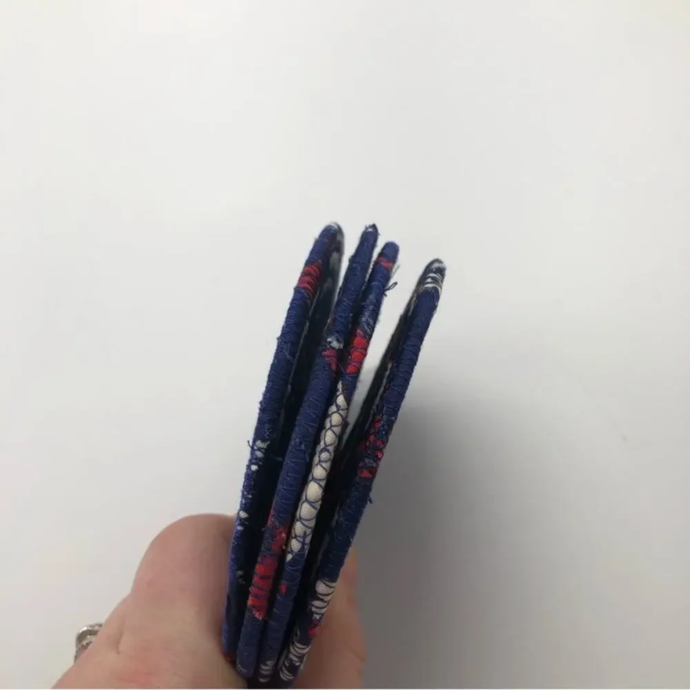 Homemade handmade coasters