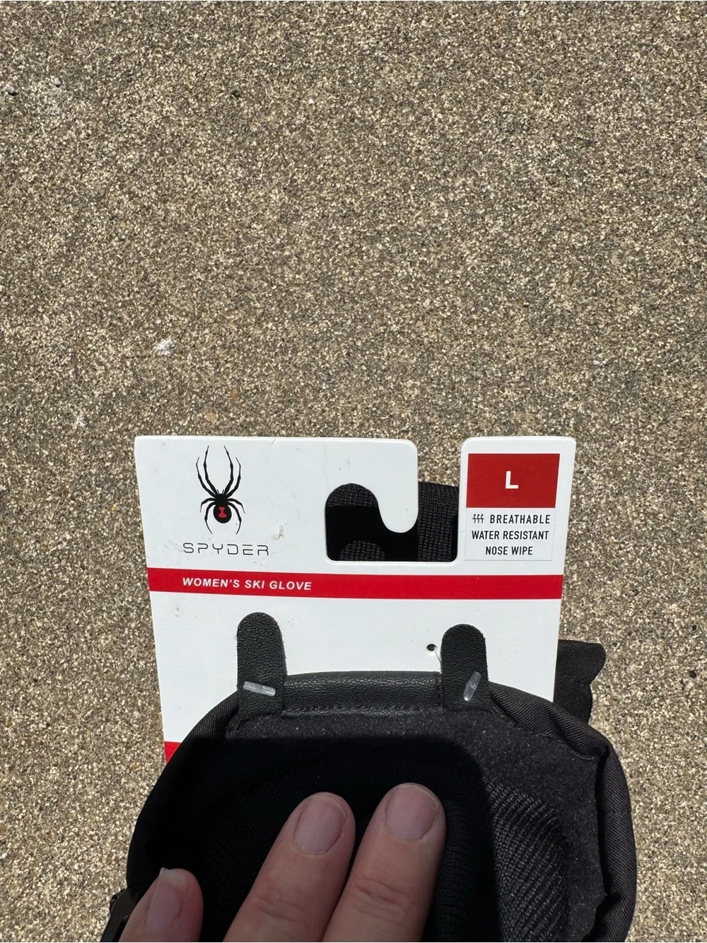 Spyder nwt black