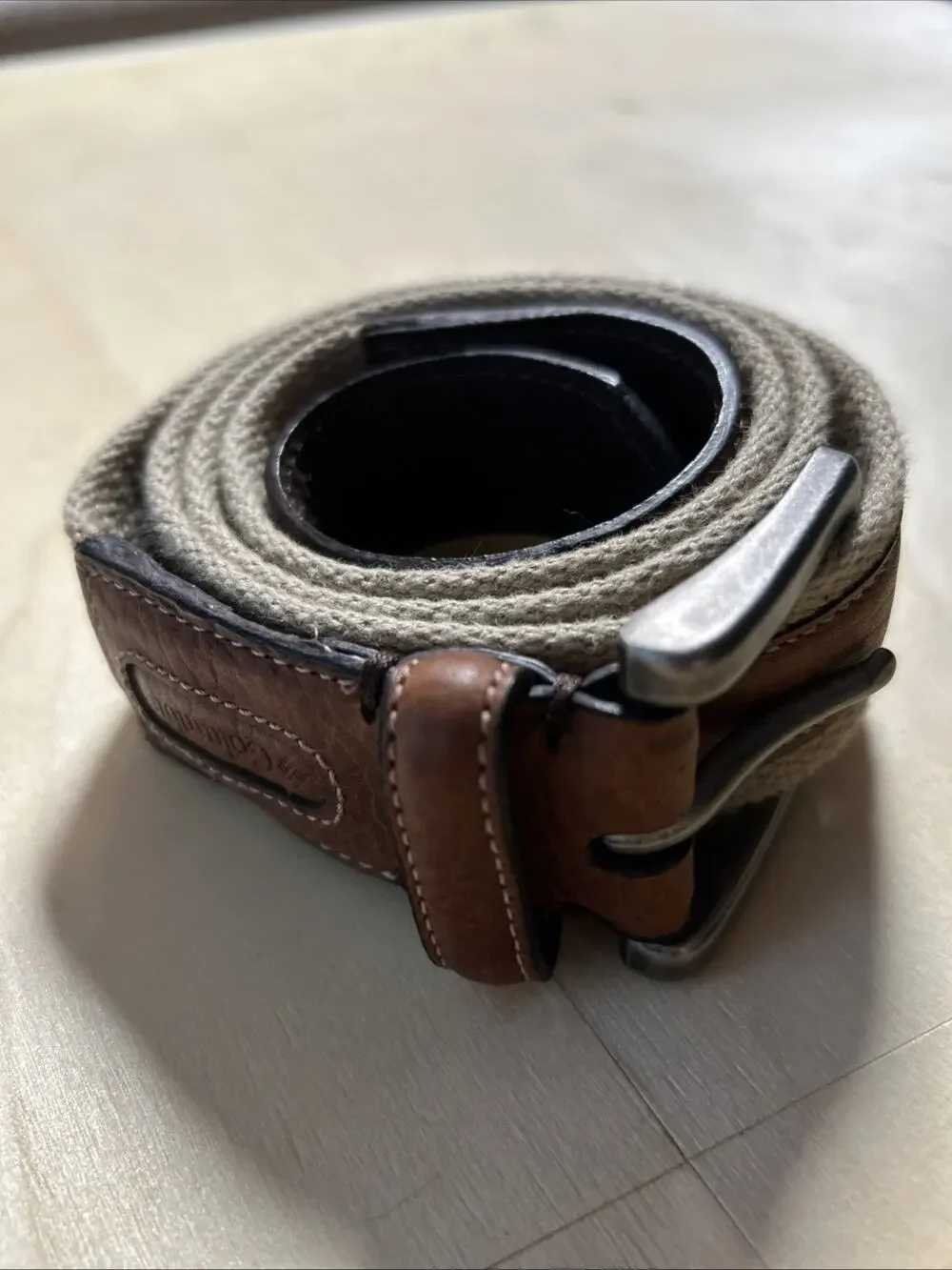 Columbia Men’s Brown Genuine Leather Belt Mens Size 40/100 Style 11CO0331