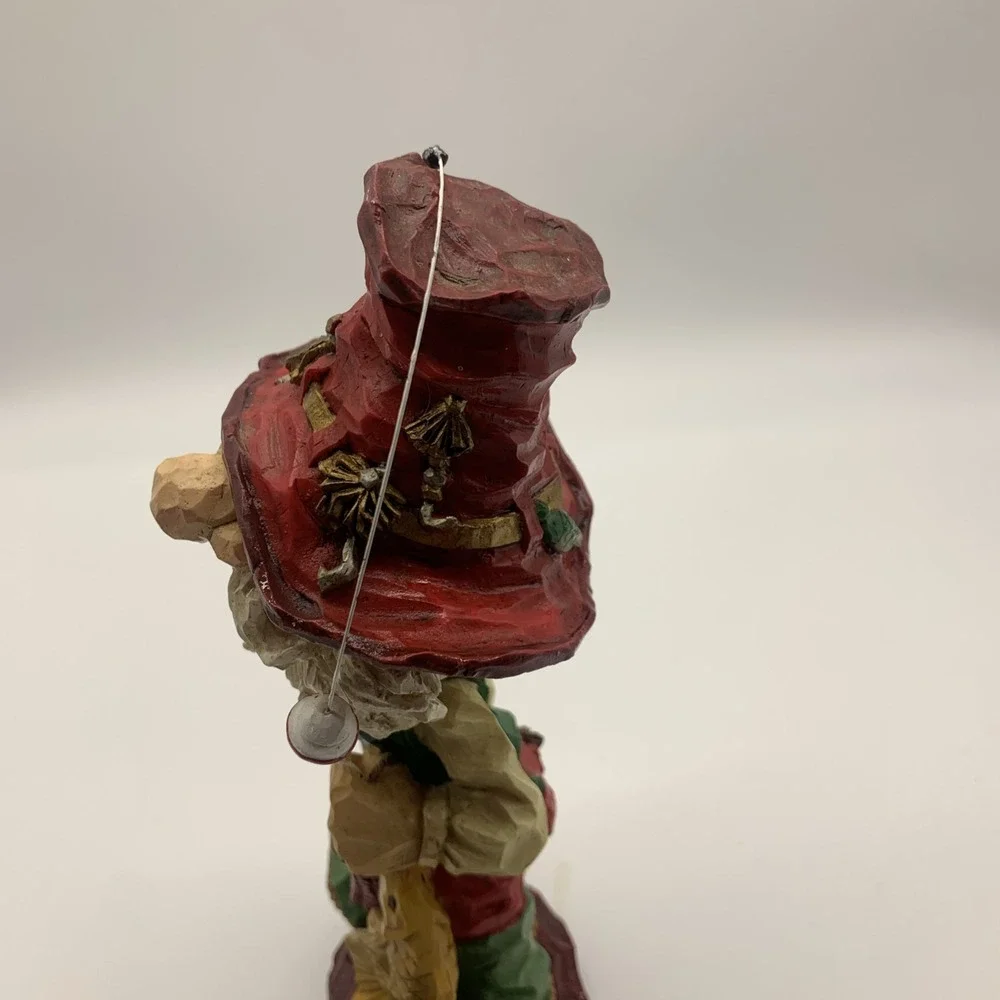 Vintage Bearded‎ Fisherman Grandpa Bobblehead with Fishing Pole