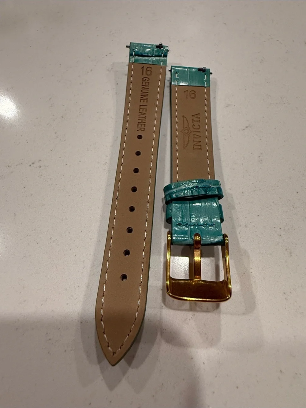 Invicta 16mm teal