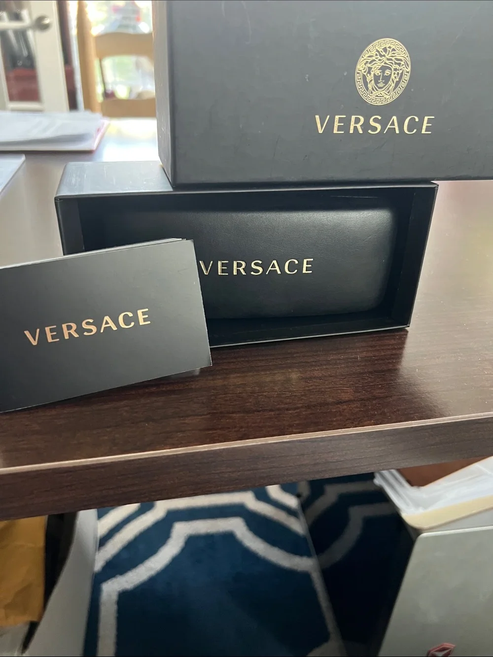 Versace black sunglasses