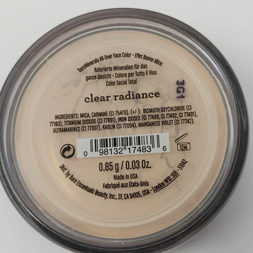 bareMinerals clear radiance