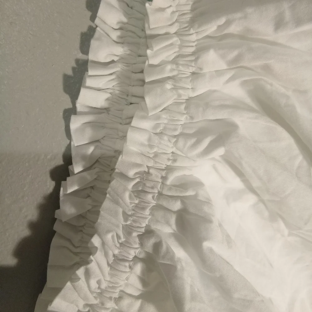 Old Navy White Puff‎ Sleeve Blouse 4X 👠