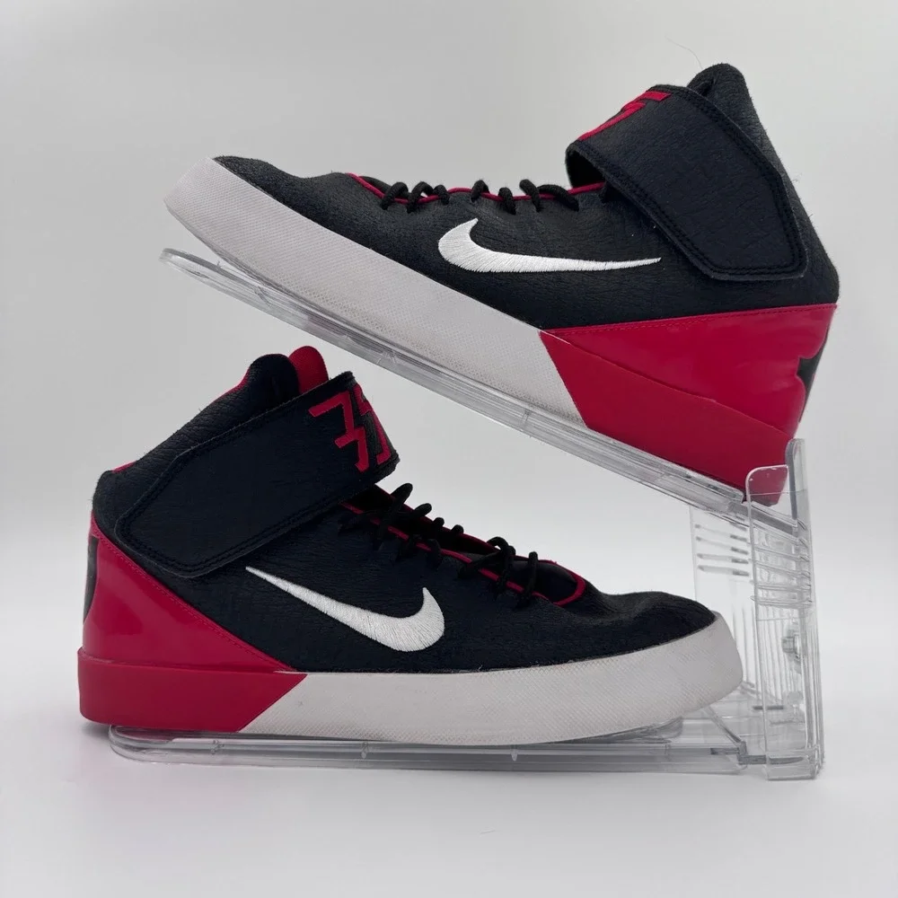 Nike KD Vulc GS Kevin Durant‎ 6Y Black Red High Top Sneakers 685495-004