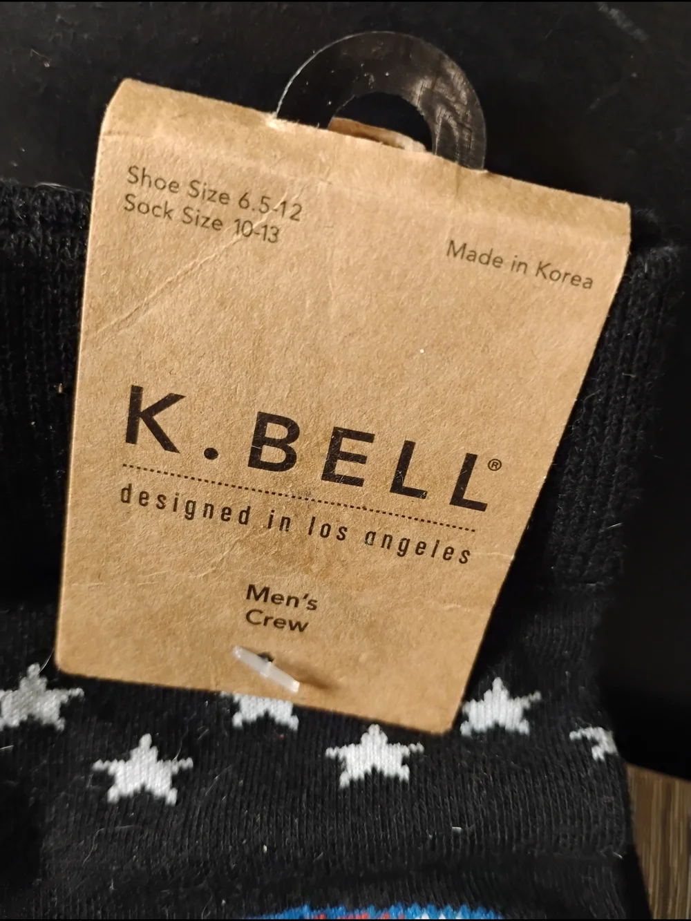 K Bell black red