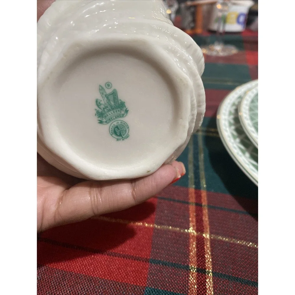 Belleek this vase
