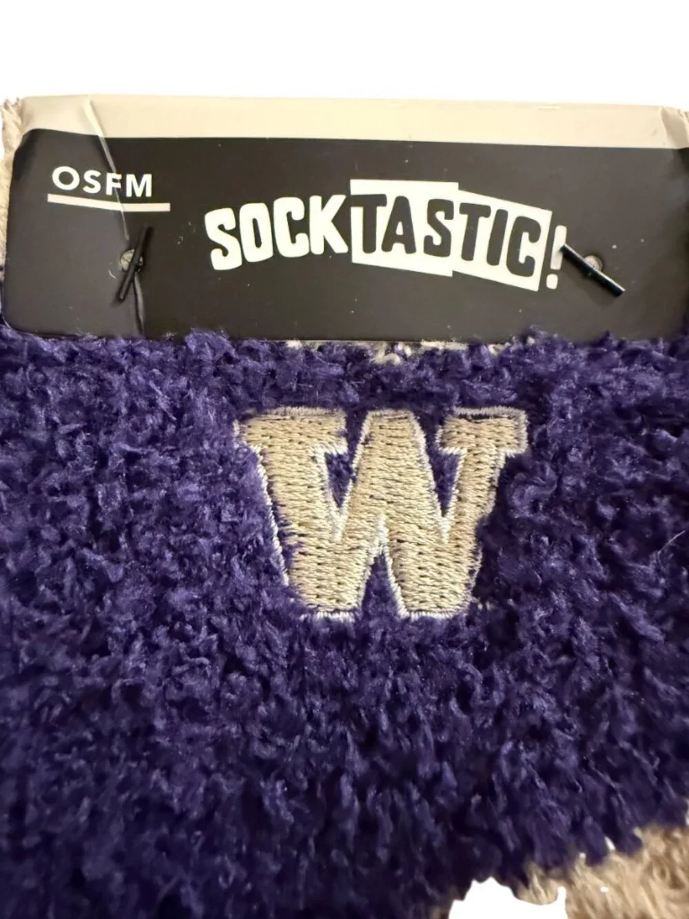 Socktastic new uw