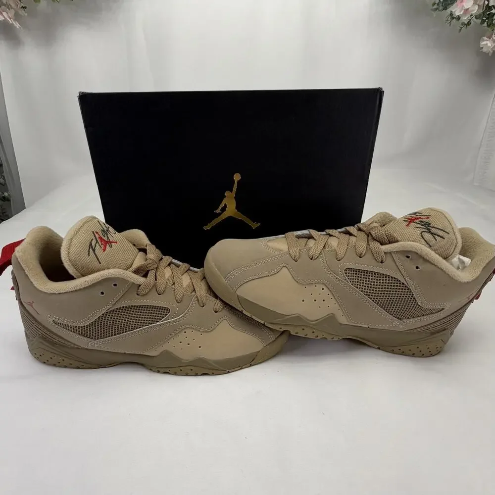 Nike‎ Air Jordan MVP 92 GS Desert Camo Red Mushroom Limited Edition Size 7Y