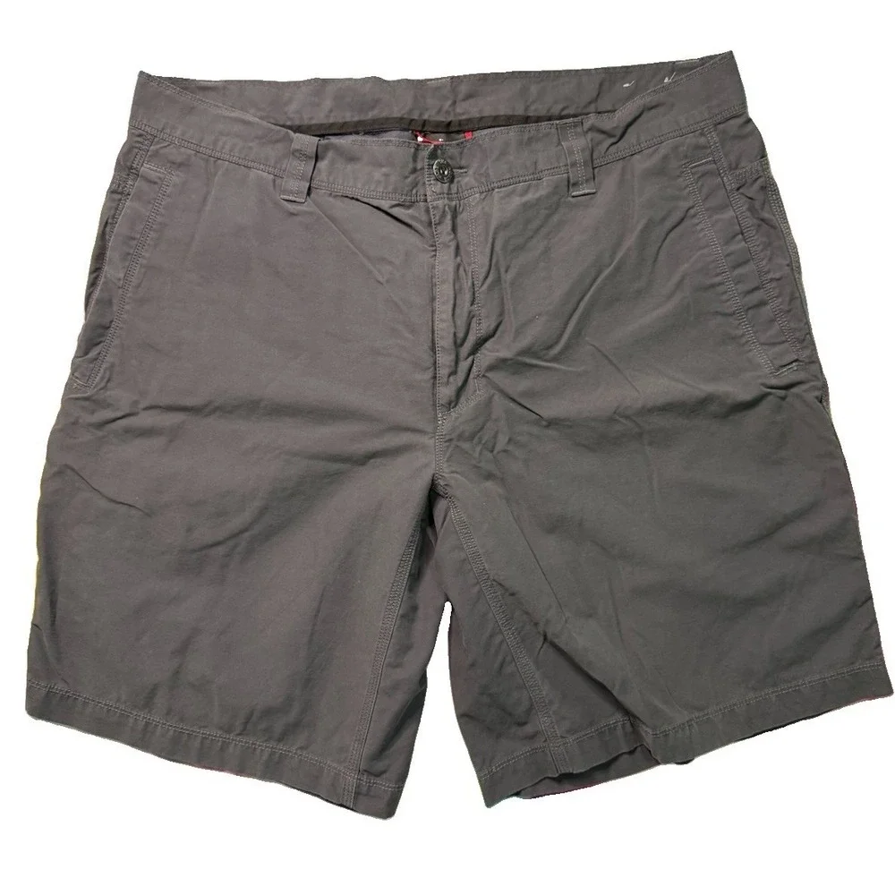 The North Face FlashDry Ripstop Shorts Mens 38 Gray Performance Outdoor Active