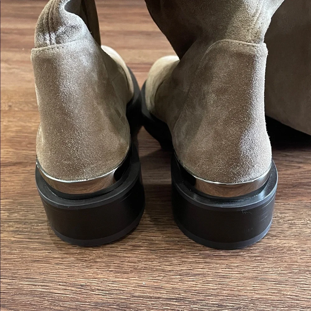 New Stuart Weitzman Mercer Suede Knee High Boots