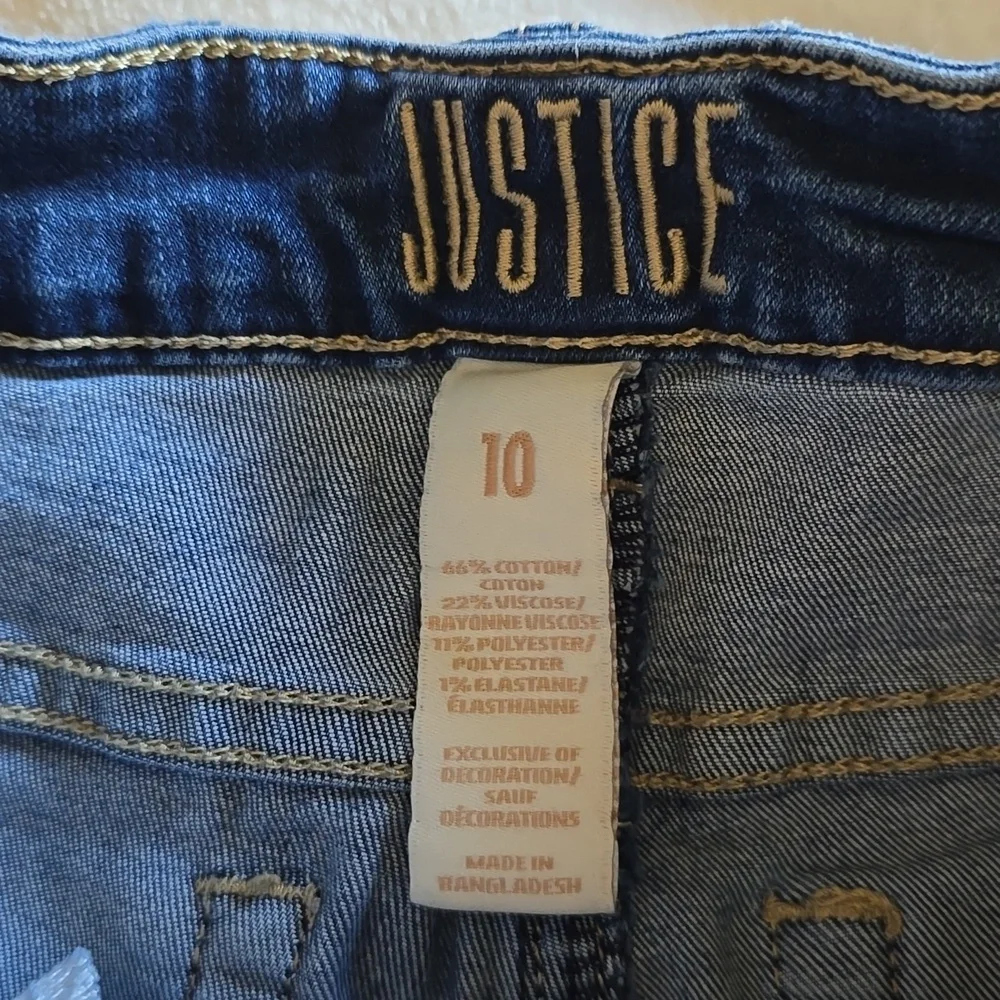 Justice blue jean