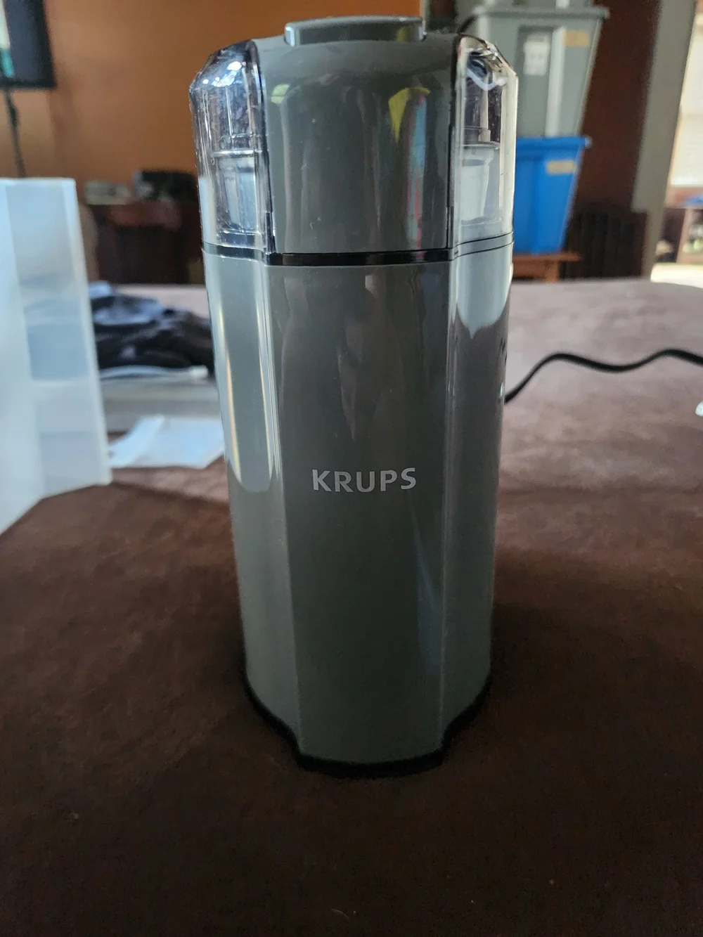 KRUPS Electric Coffee Grinder - Gray