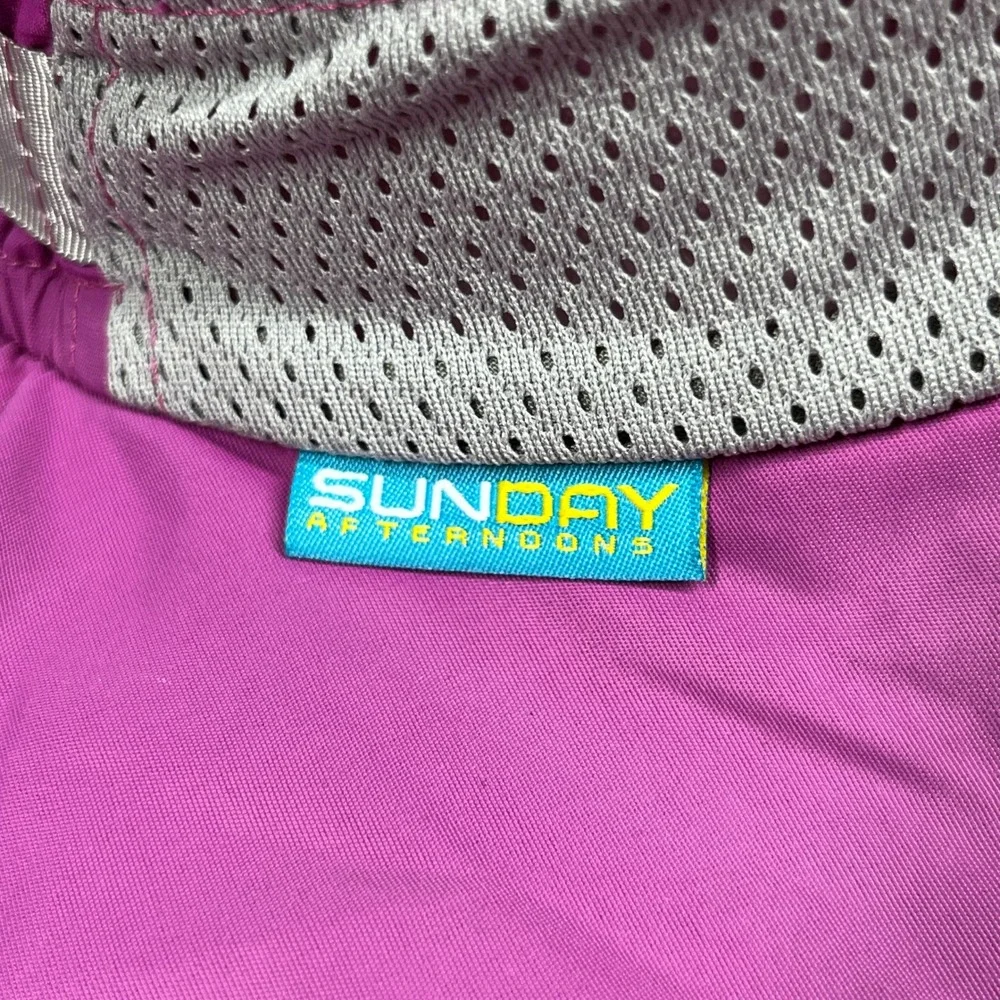 Sunday Afternoons Sun Hat Kids Purple Sun Protection Neck Veil Mesh Vents Large