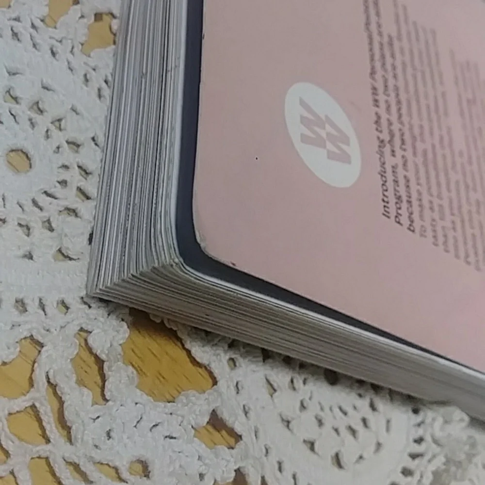 Weight Watchers bundle note