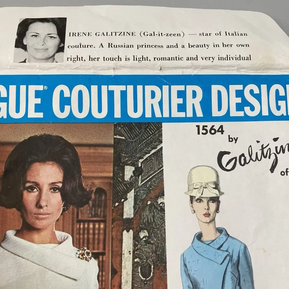 Vogue 1564 couturier