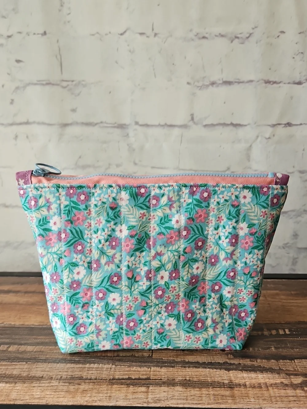 Handmade zipper pouch