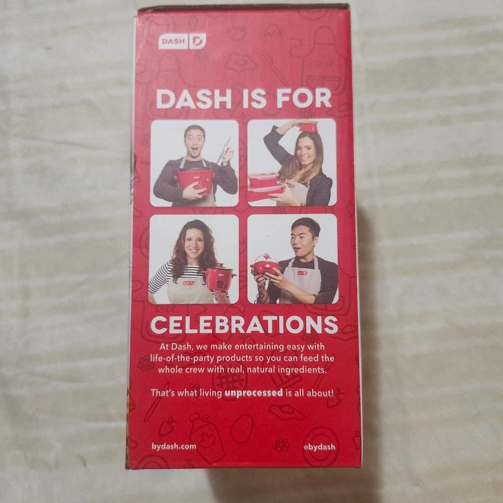 Dash nonstick surface