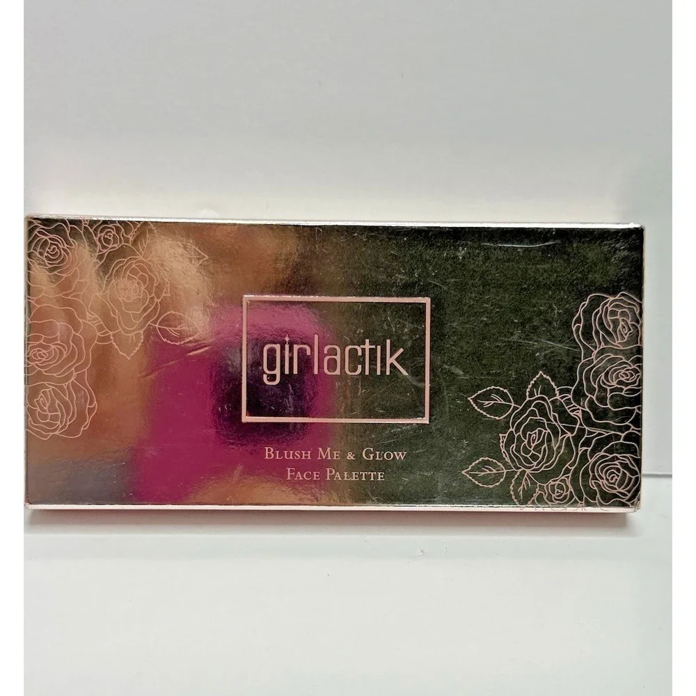 Girlactik Blush Me & Glow Face Palette LIGHT Trio 8.4 g / 0.30 oz NEW