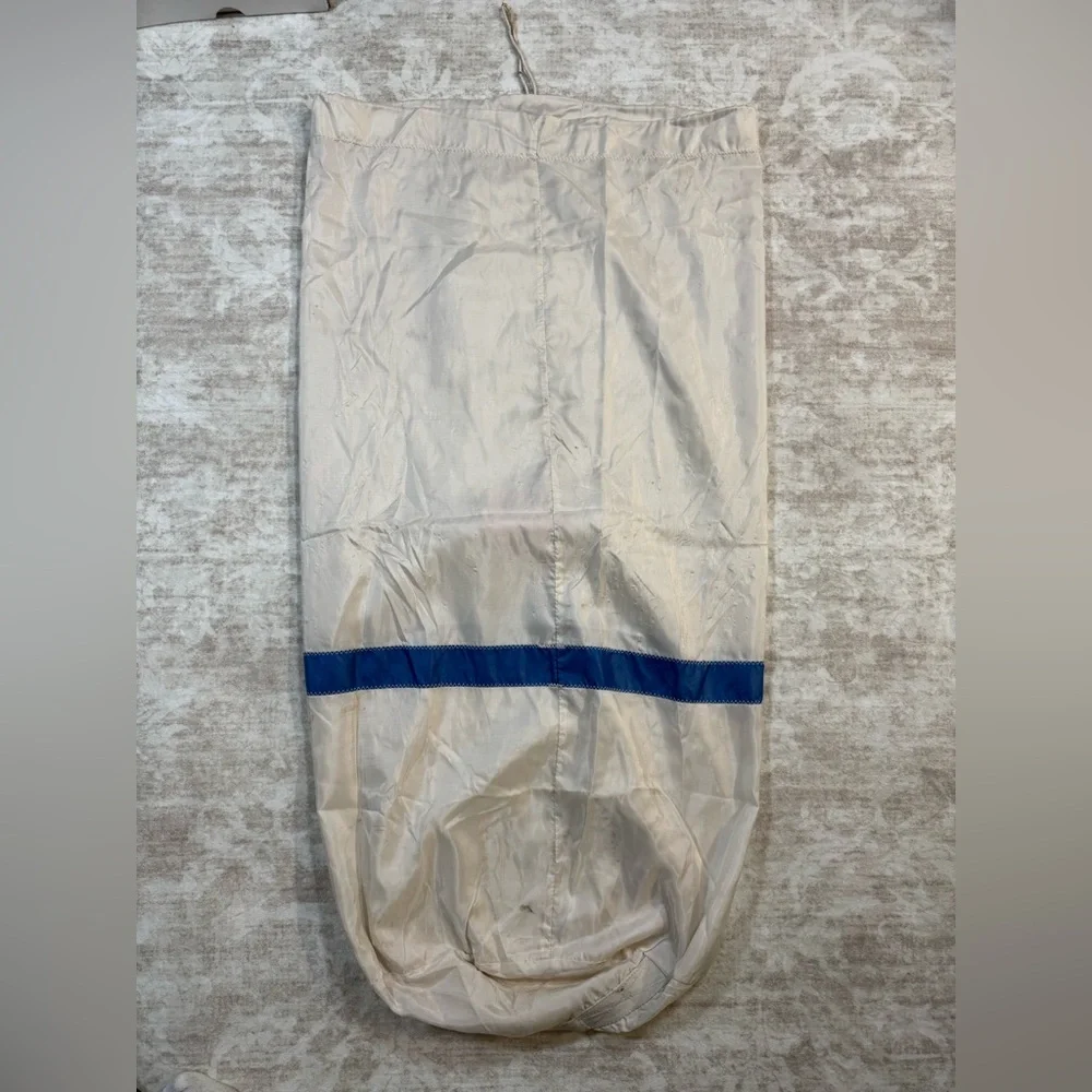 Vintage Sail Bag City Island‎ NY Appleton Sailmakers Nautical Storage Sack